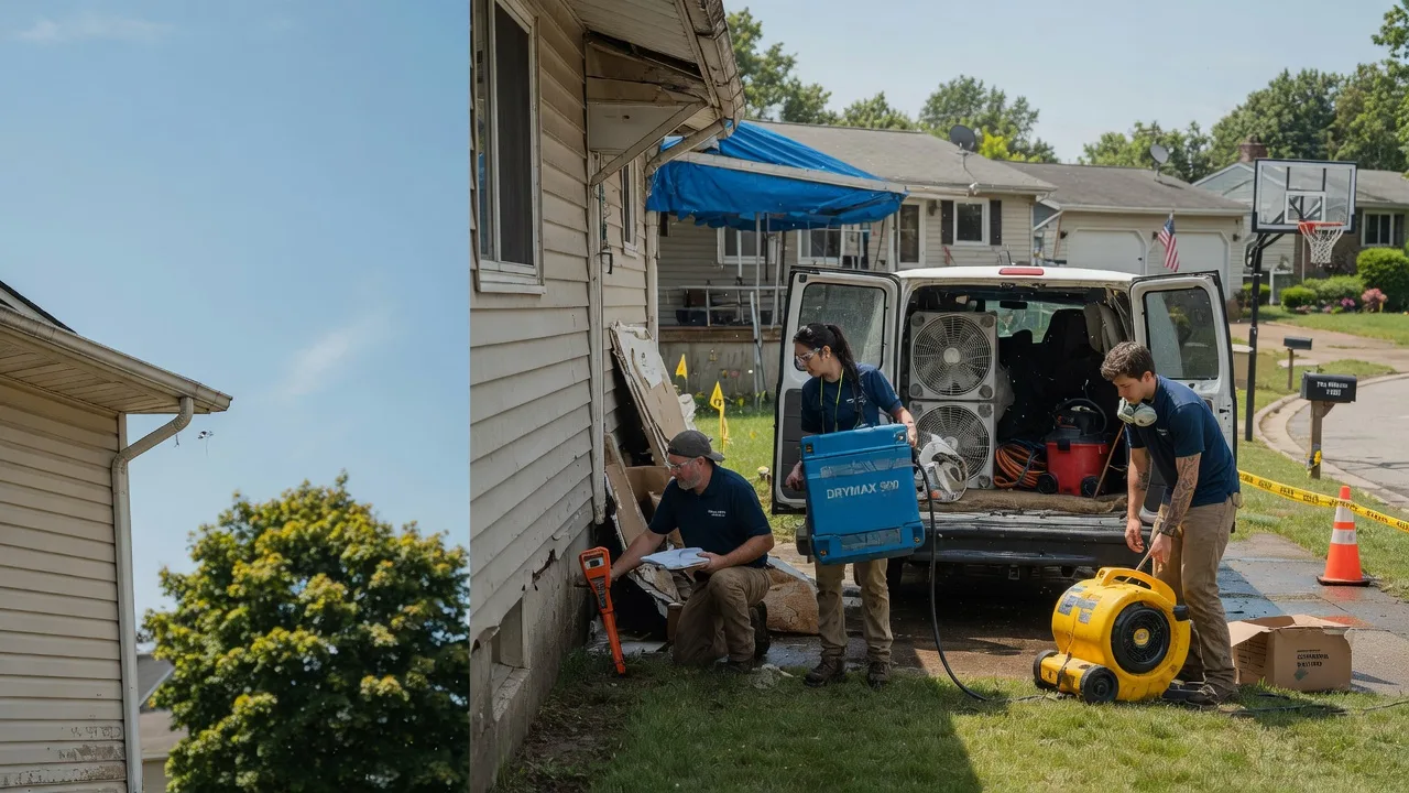 Ceiling Leak Cleanup in Cook, MN near me